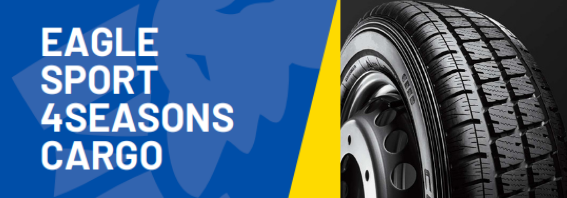Eagle Sport 4Seasons Cargo Hafif Ticari Araç Lastiği Dayanıklı Profil