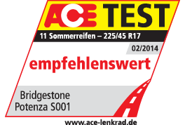 Bridgestone Potenza S001 Test